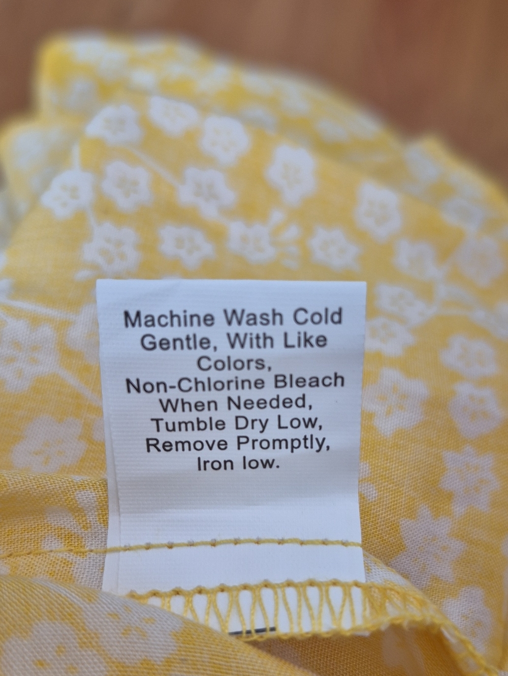 NWOT Yellow Floral Butterfly Summer Midi Dress Sz L - Picture 12 of 13